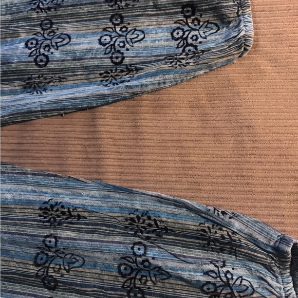 Blue overalls with black detail.  Size medium- new with tags! - Picture 8 of 9